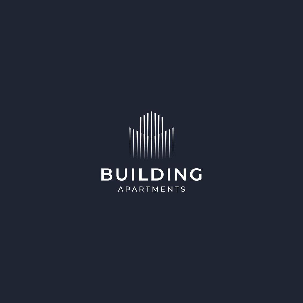 logo design building vector