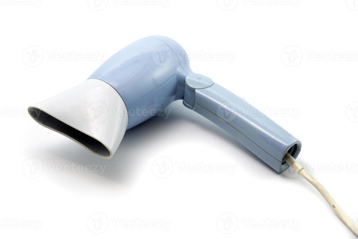 hair dryer isolated on a white background photo