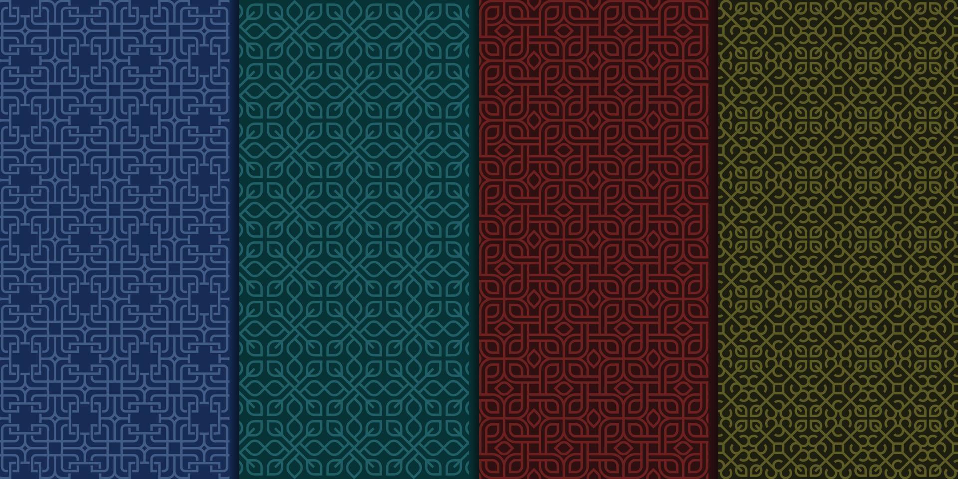 Vintage Luxury Art Deco seamless pattern. Antique decorative geometric backgrounds, wallpapers, etc. vector