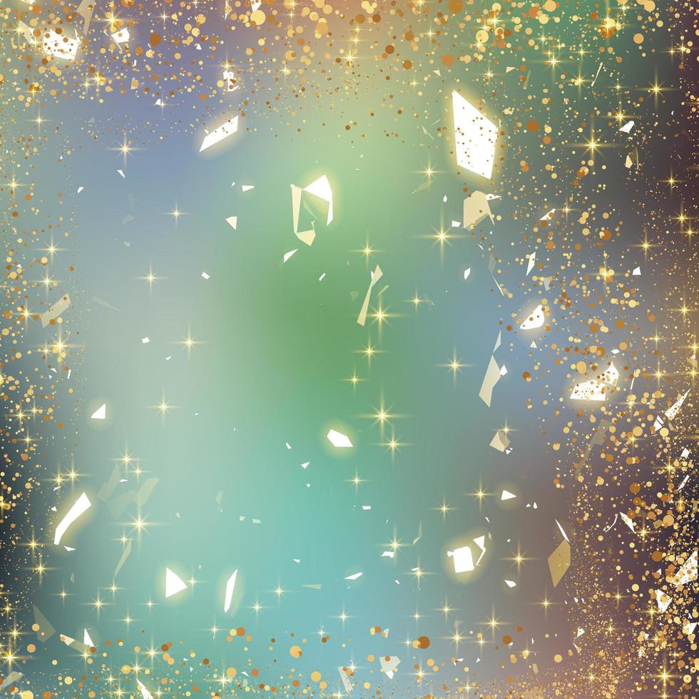 Blur gradient color with sparkle gold photo