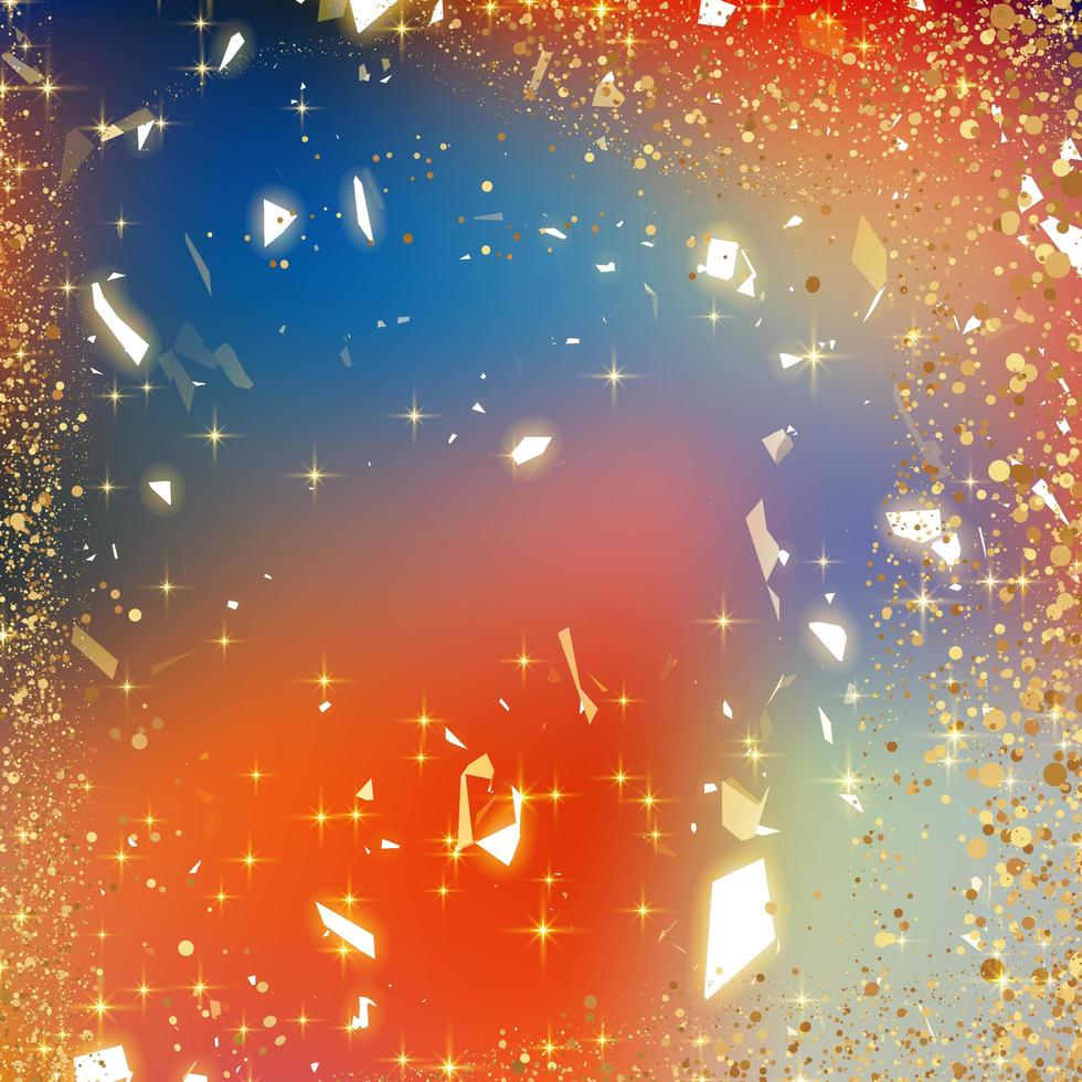 Gradient  colorful  background  with gold sparkle photo