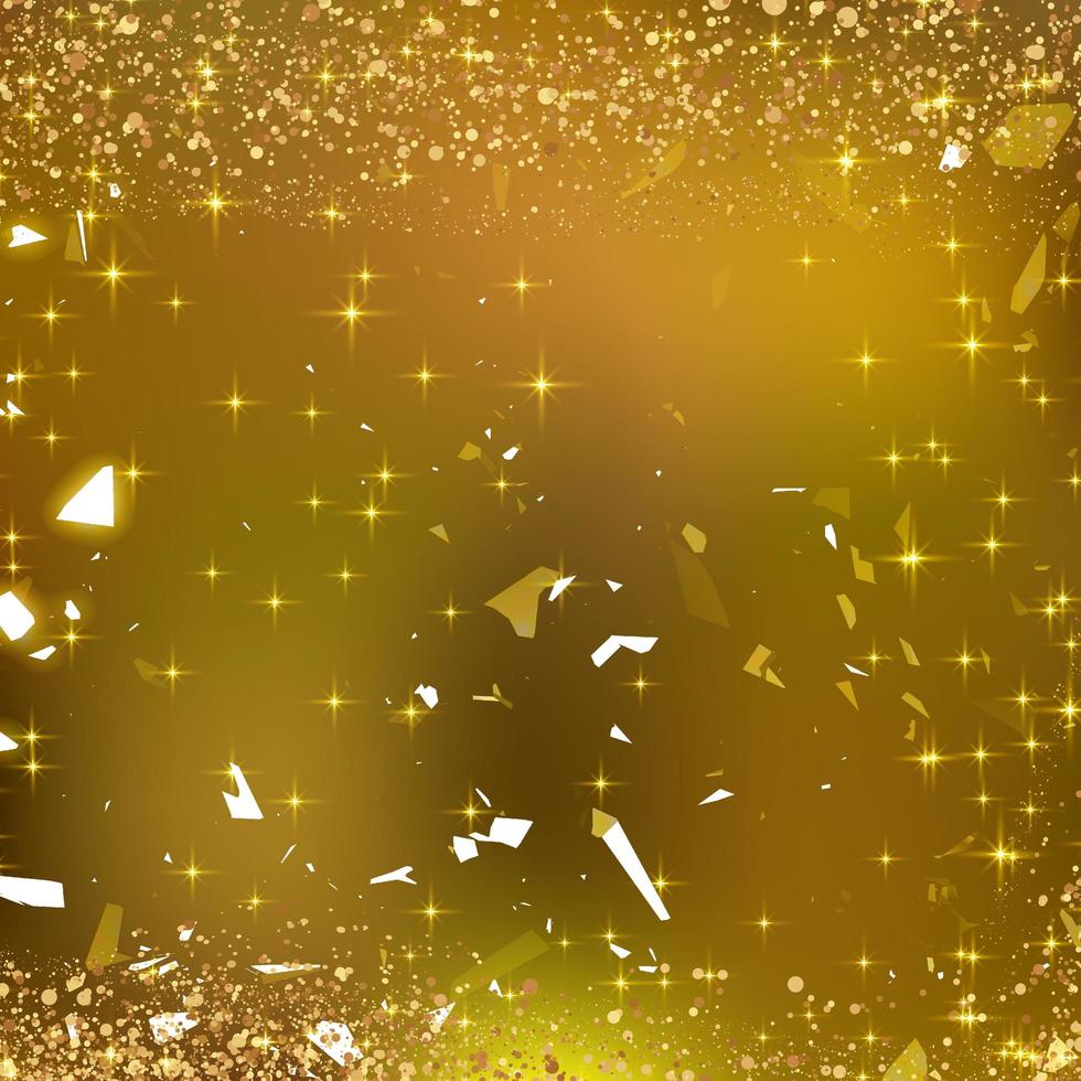 Gradient gold color background  with gold sparkle photo