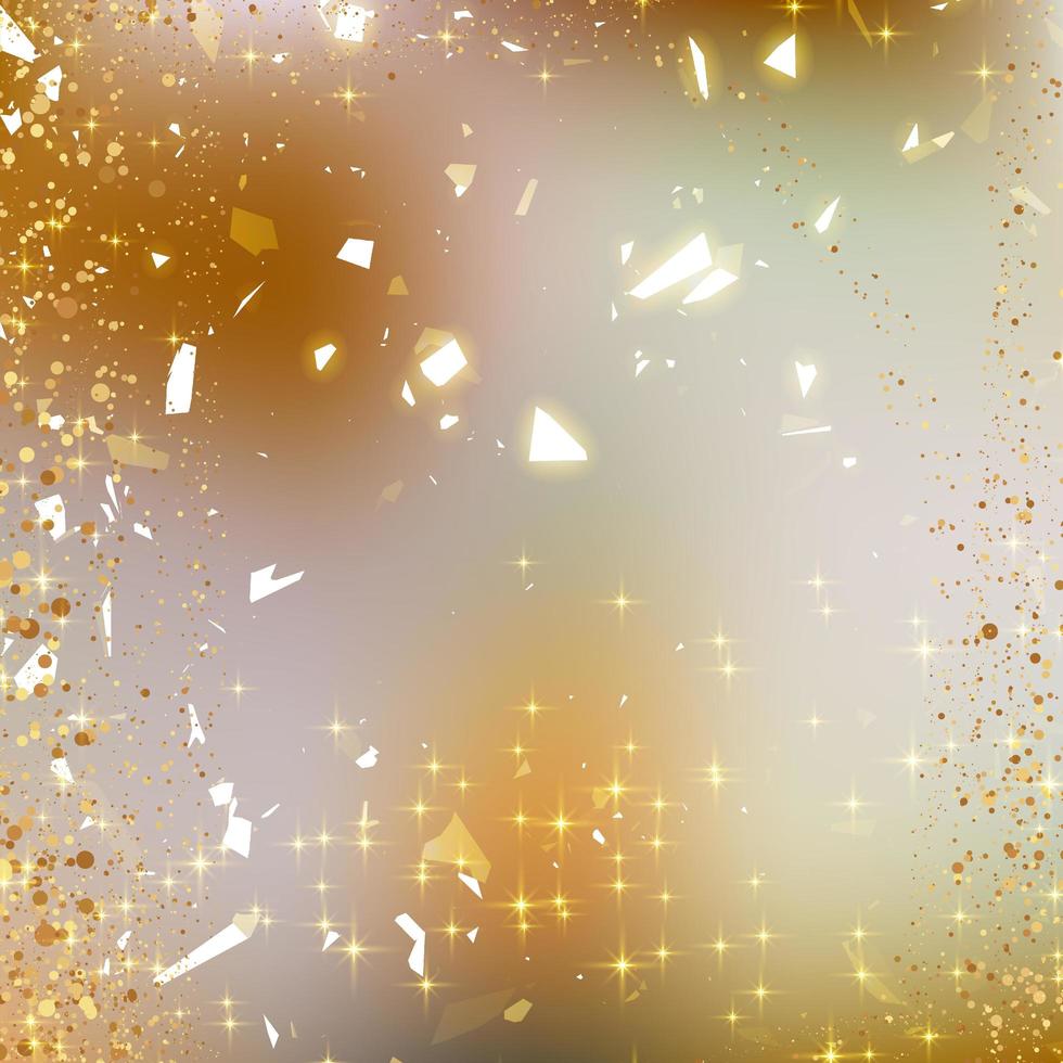 Gradient rose color background  with gold sparkle photo