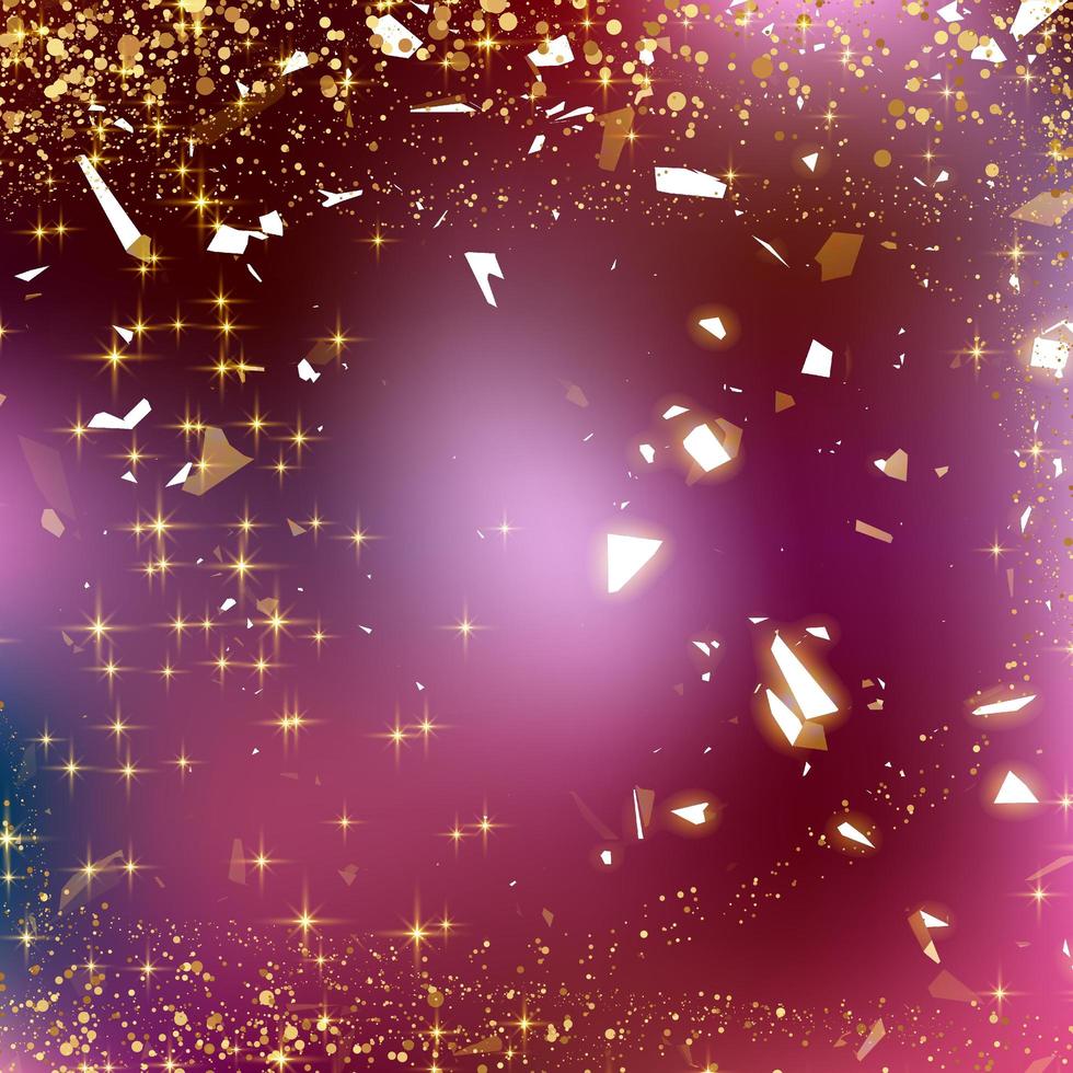 Gradient  pink color background  with gold sparkle photo