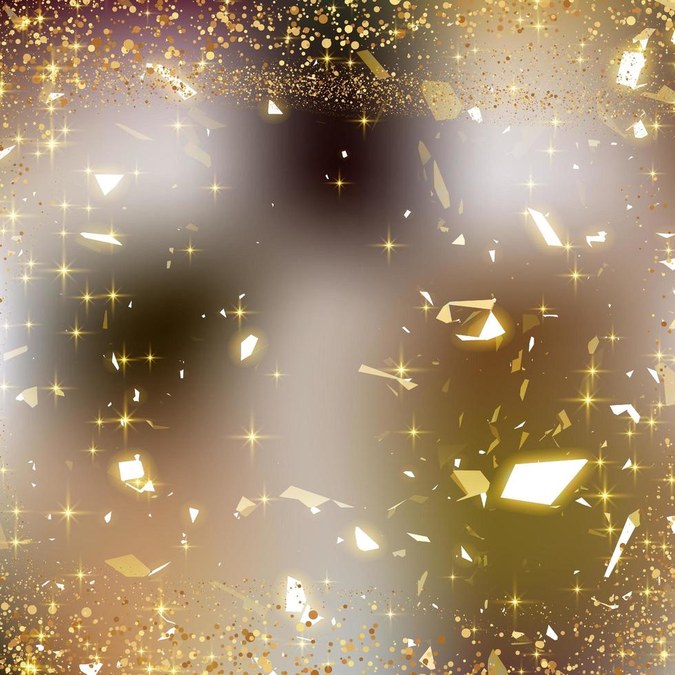 Gradient brown color background  with gold sparkle photo