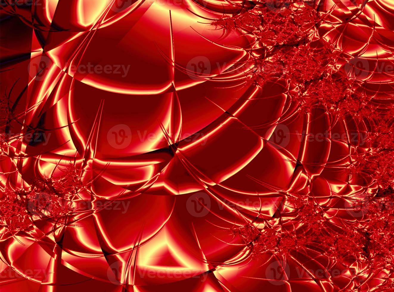 abstract line drawing in shades of red, digital graphics, background, design photo