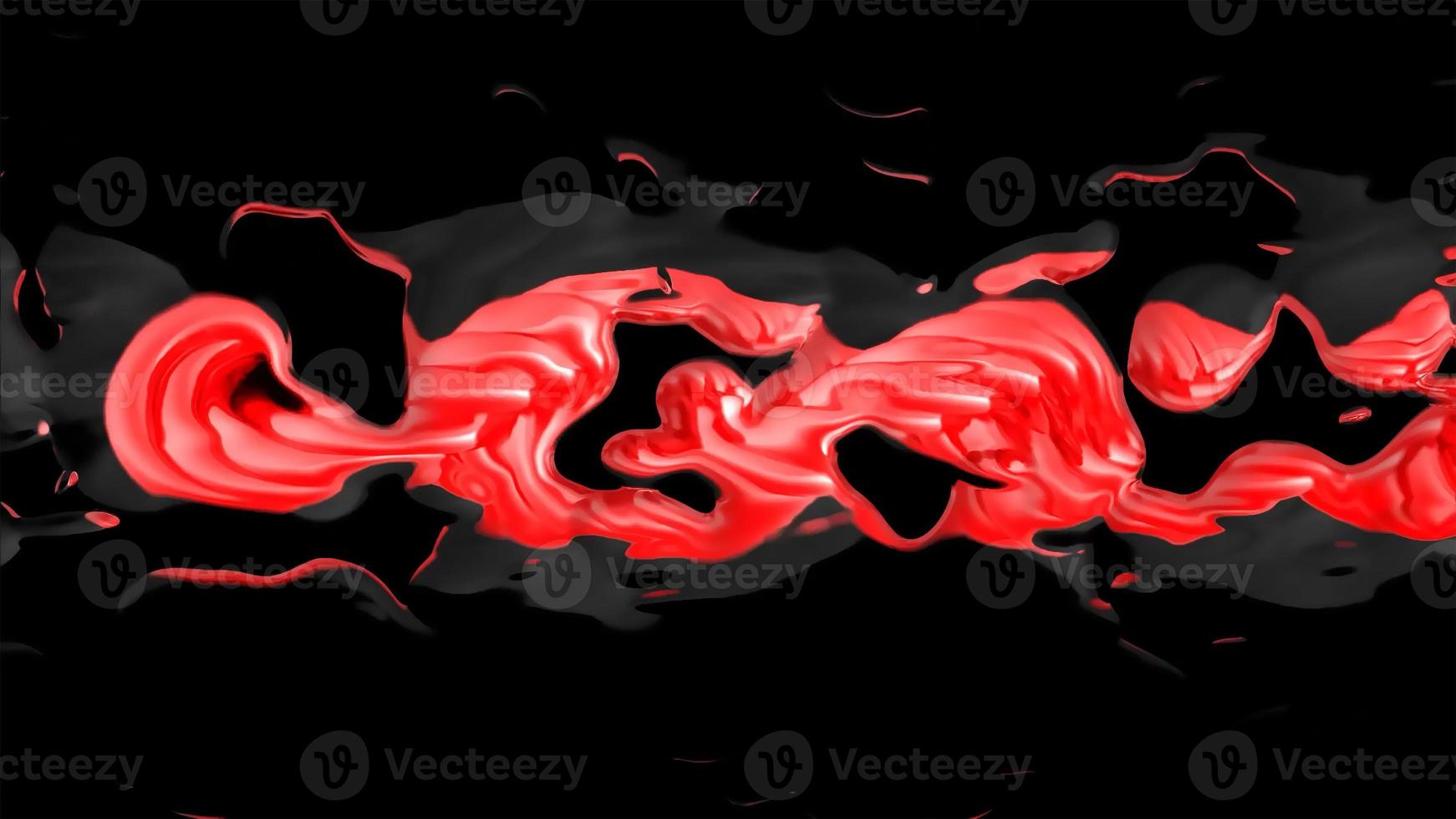 Abstract Liquid Background Digital Rendering photo