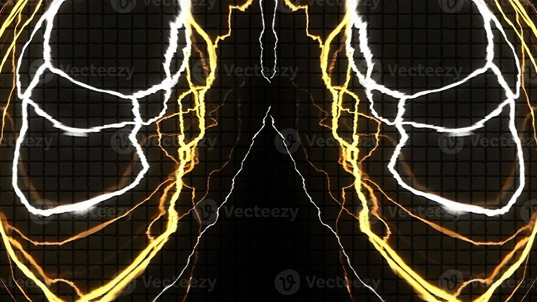 Lightning Strike and Dramatic Thunderstorm photo