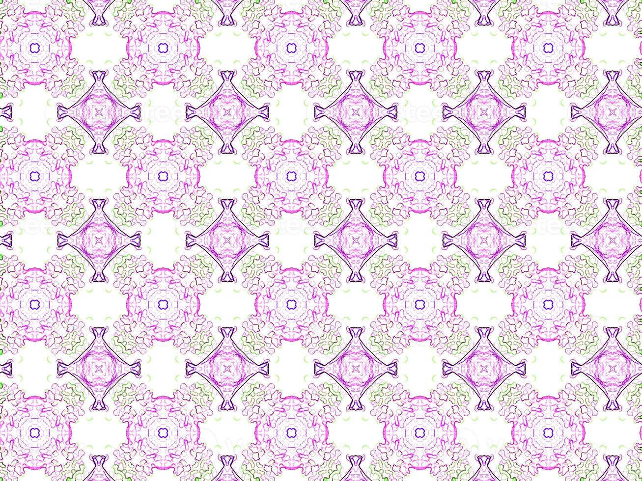 Digital Illustration Kaleidoscope Pattern photo