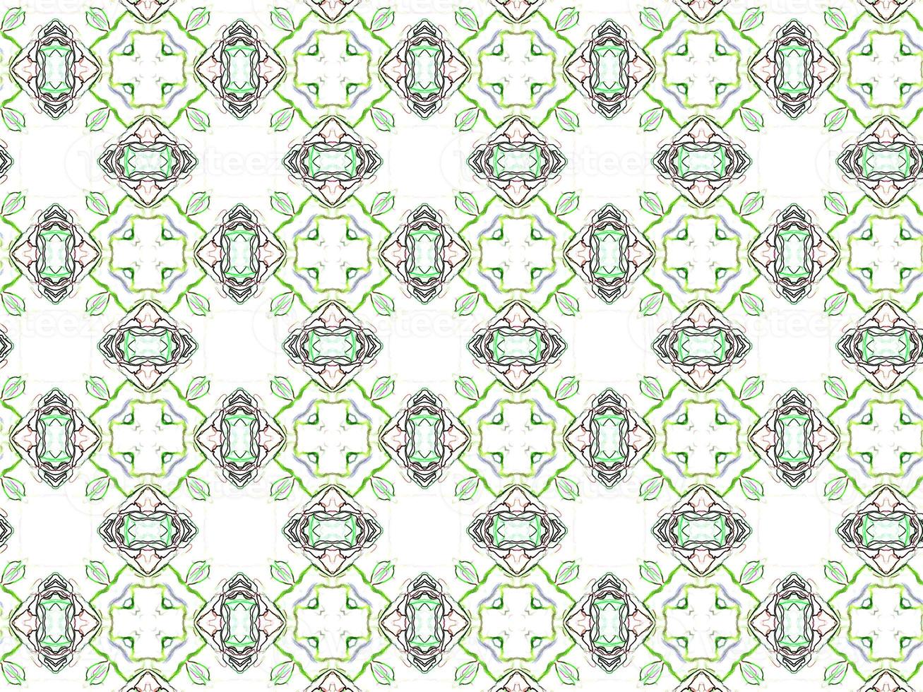 Digital Illustration Kaleidoscope Pattern photo