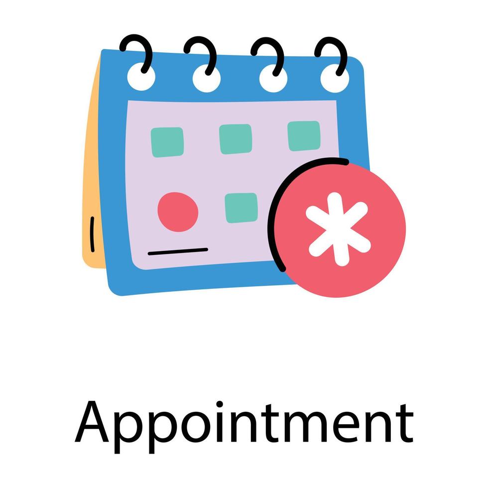 Trendy Appointment Concepts 17600339 Vector Art at Vecteezy