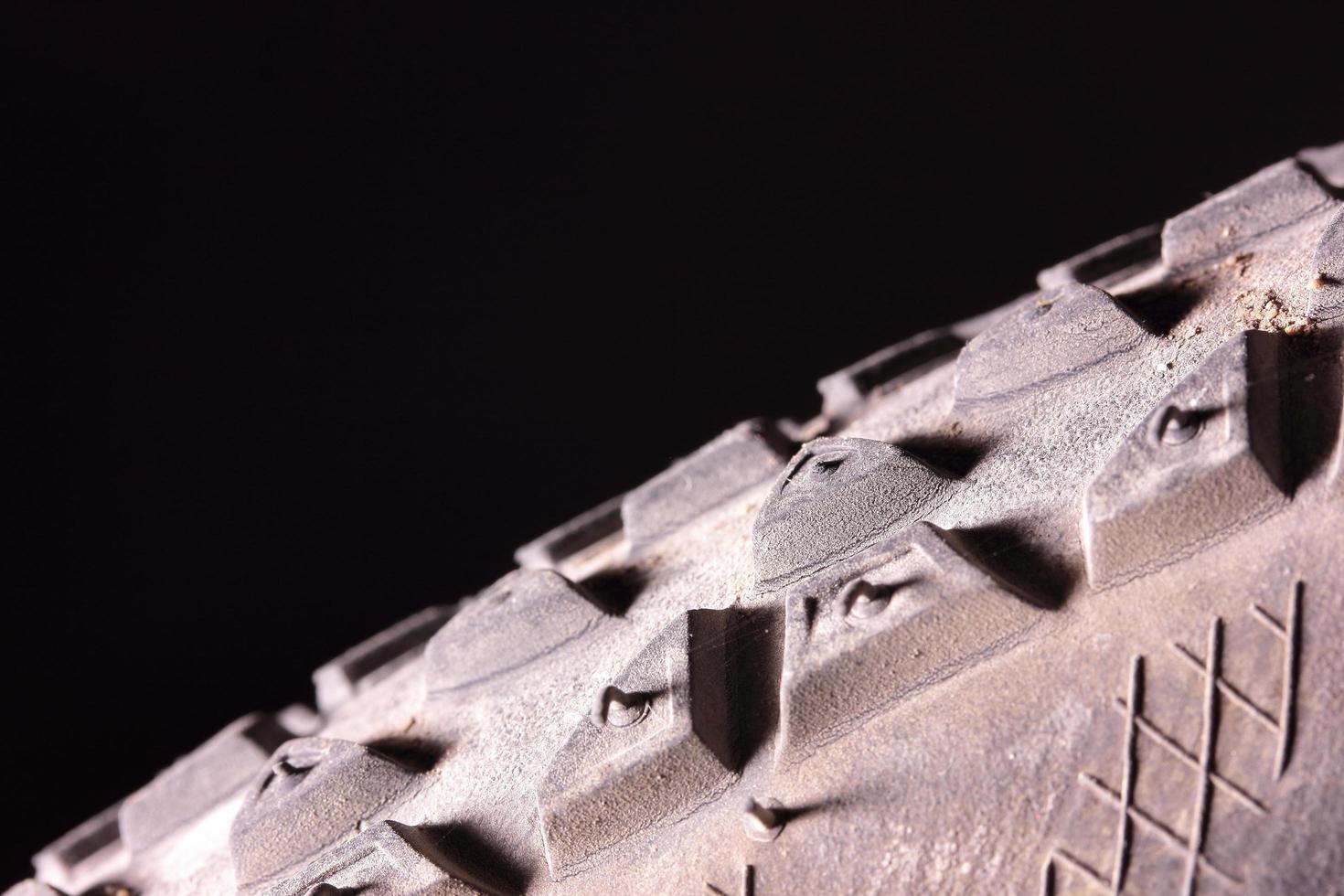 Old bicycle tire photo