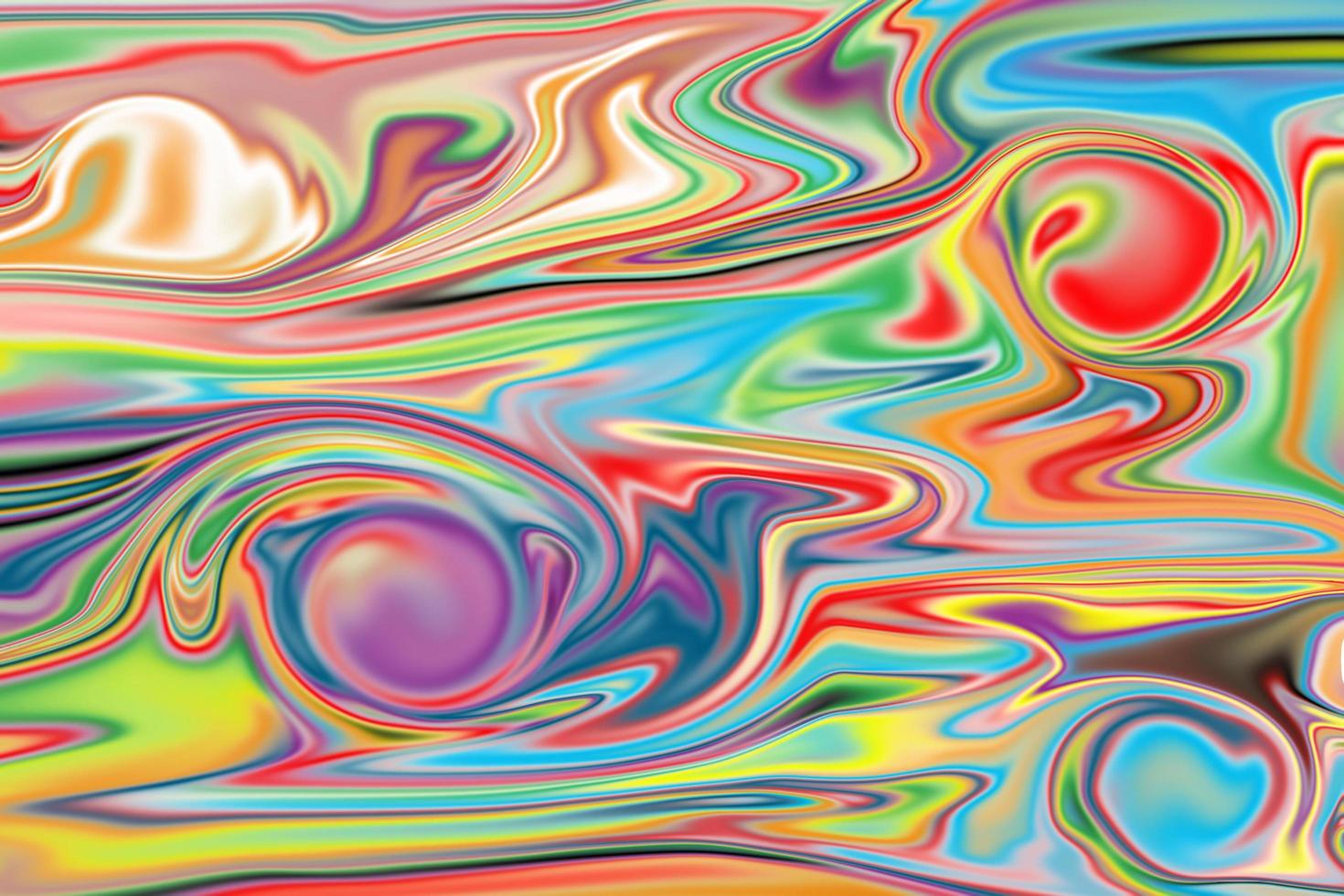 Multicolor digital abstract creative background from curved lines. Illustration photo