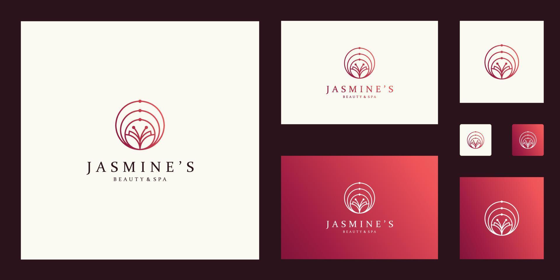 Clean and elegant abstract butterfly inspiring beauty, yoga and spa design logos. vector