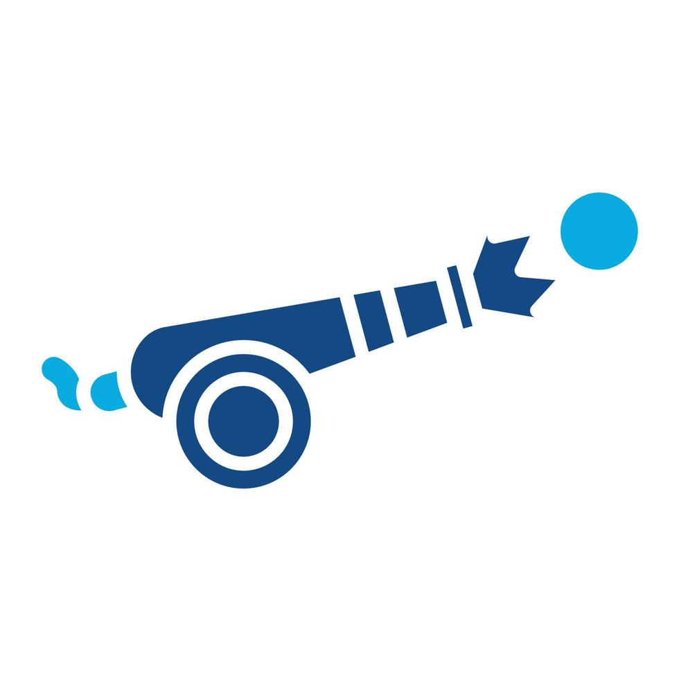 Canonical Glyph Two Color Icon vector