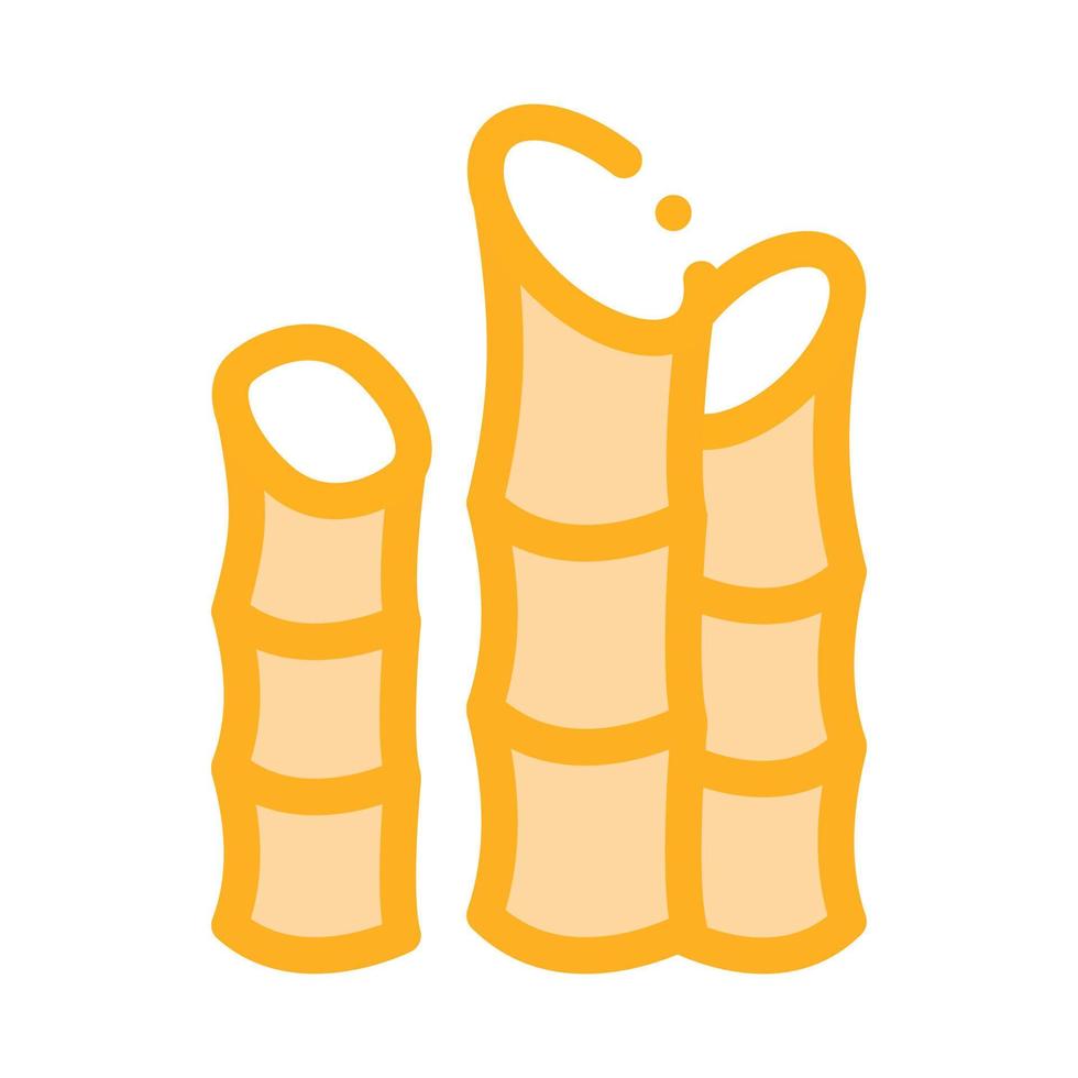 Agricultural Cane Icon Vector Outline Illustration