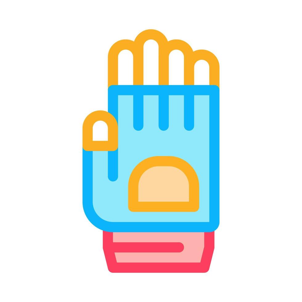 Protective Glove Icon Vector Outline Illustration