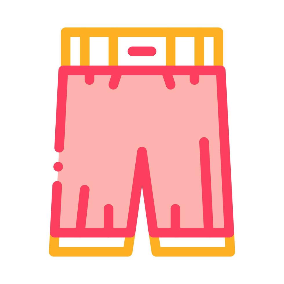 Protective Boxing Pants Icon Vector Outline Illustration