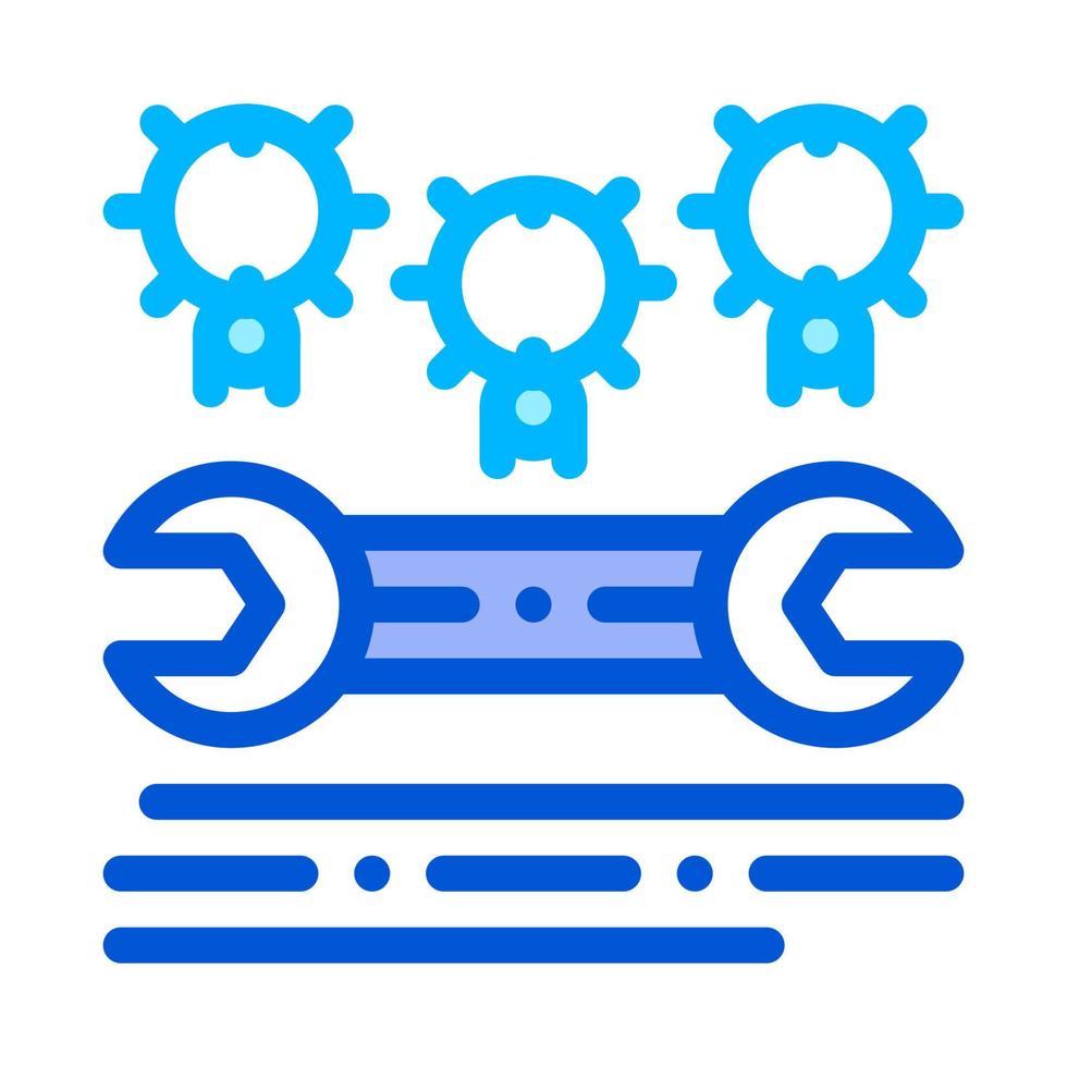 Bug Beetle Coding System Vector Thin Line Icon