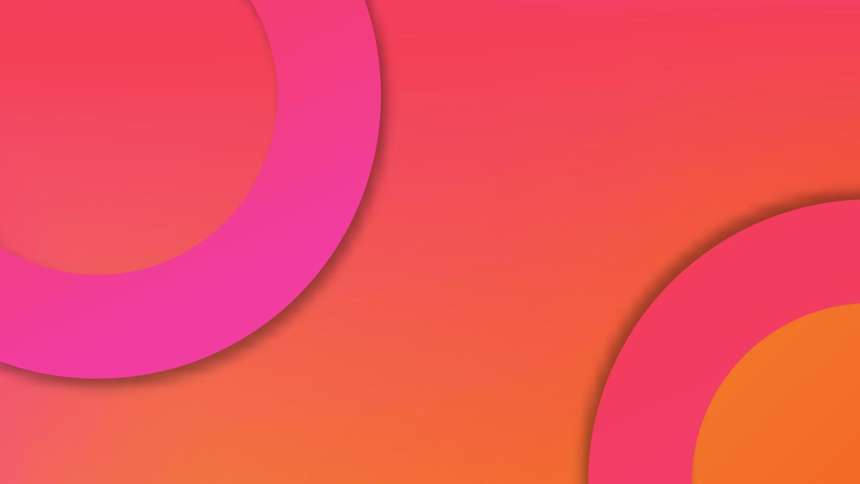 Abstract gradient background with circles. Vector illustration. EPS 10.