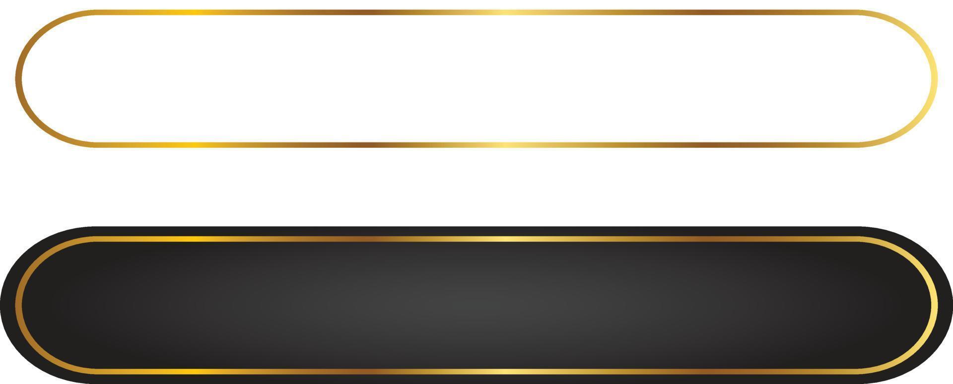 Set Of Luxury Golden Arabic Islamic Banner Title Frame Png Transparent Background Gold Text Box Vector Design Images