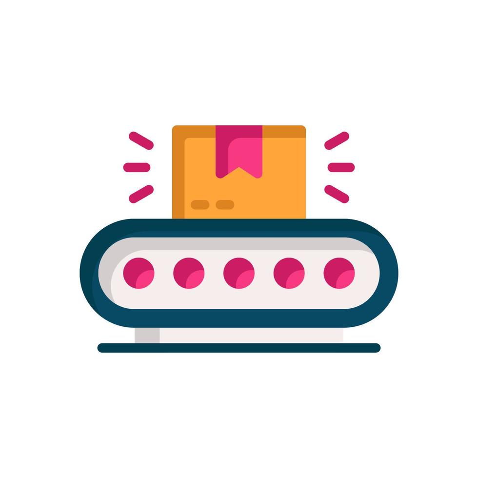 conveyor icon for your website, mobile, presentation, and logo design. vector