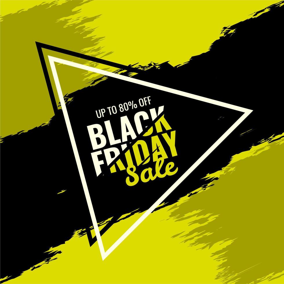 abstract black friday sale banner contrast full color backlight for promotion, black friday sale banner up to 80 percent off vector