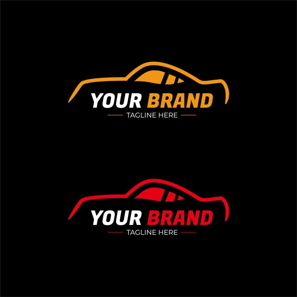 Car Logo Automotive. Car Vector Logo Simple Template