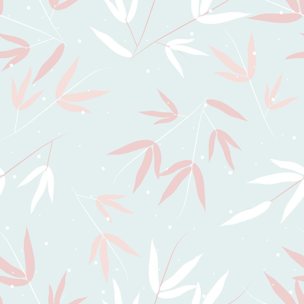 Seamless floral pattern background vector