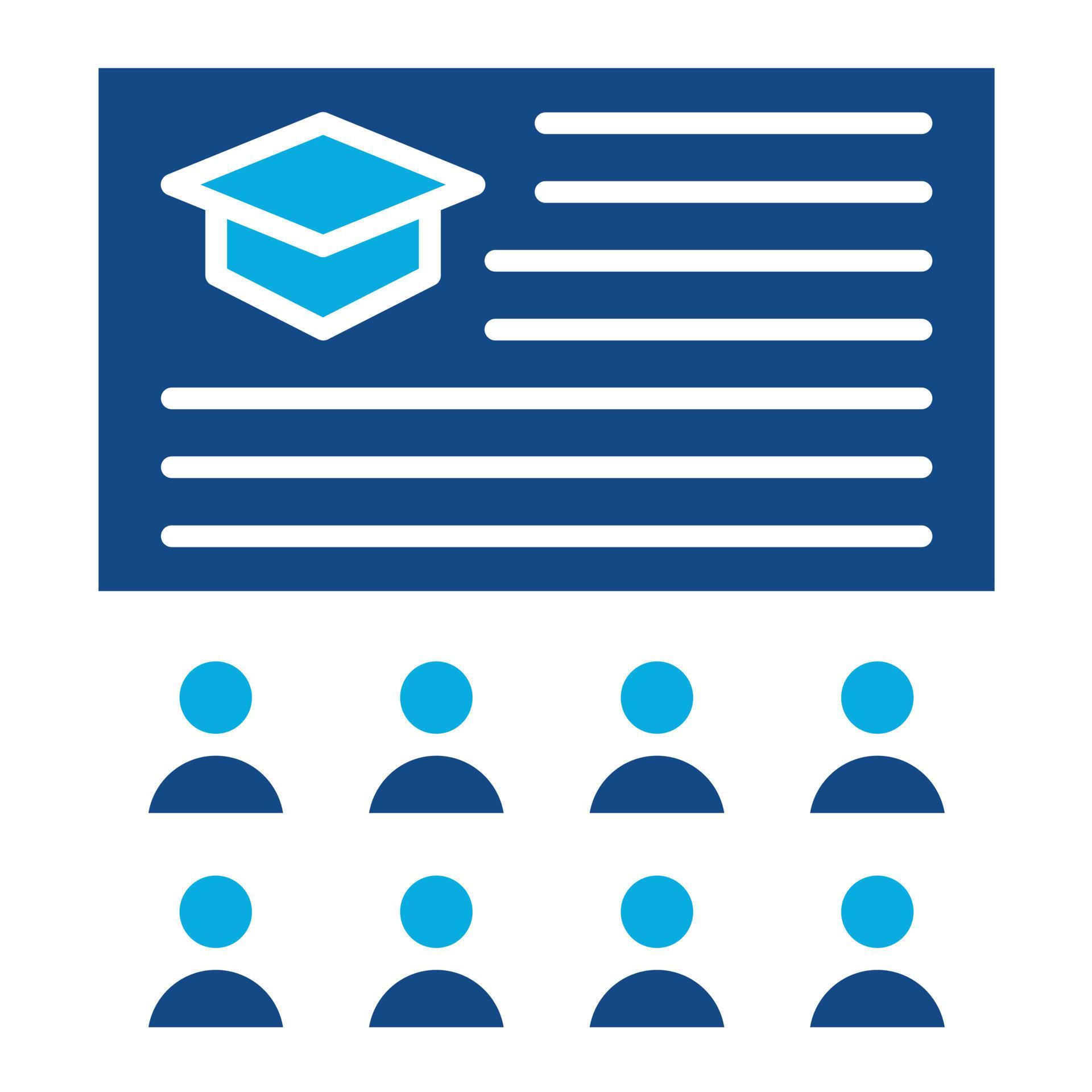 Class Glyph Two Color Icon 17612181 Vector Art at Vecteezy