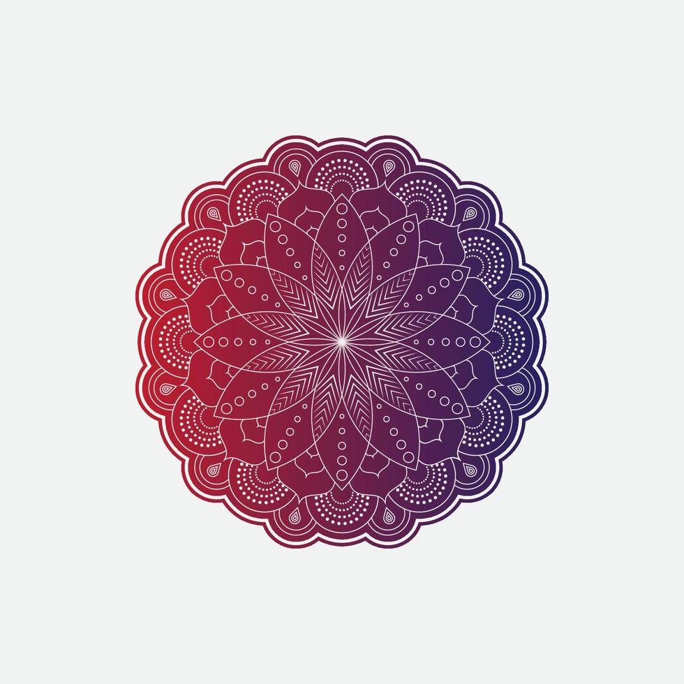 mandala logo element template, suitable for spa, yoga, meditation and spirituality logos with vector eps format.