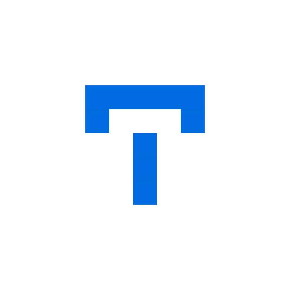 Letter T logo icon design template elements Vector eps