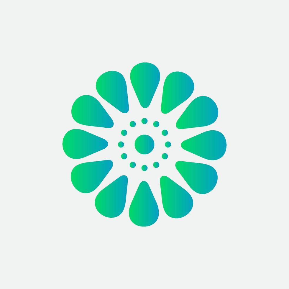 mandala logo element template, suitable for spa, yoga, meditation and spirituality logos with vector eps format.