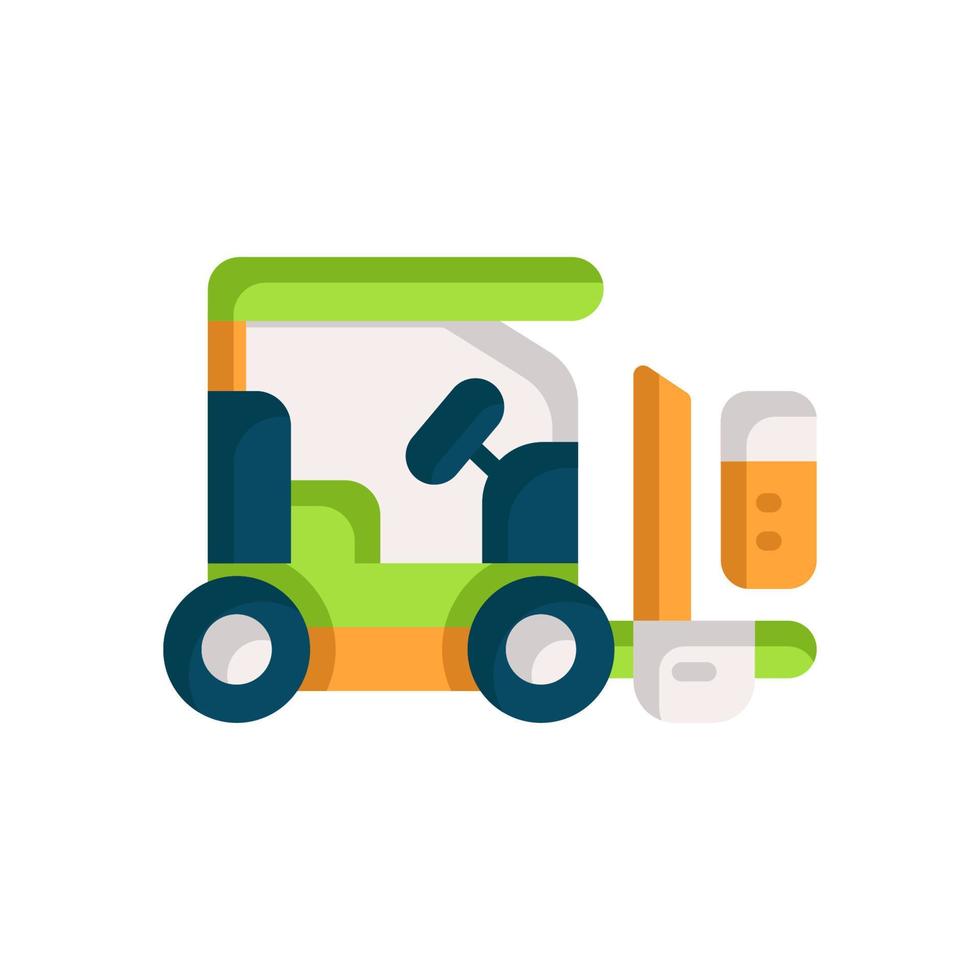 forklift icon for your website, mobile, presentation, and logo design. vector