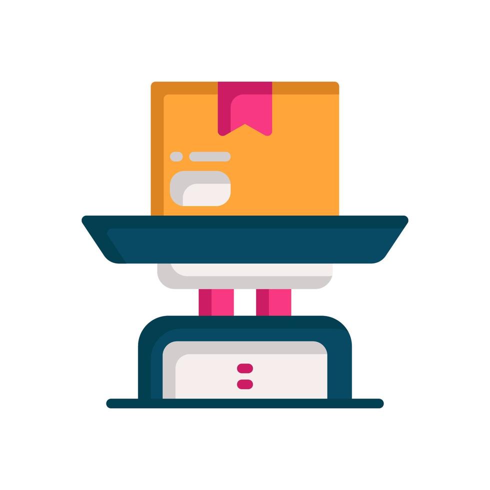 weight scale icon for your website, mobile, presentation, and logo design. vector