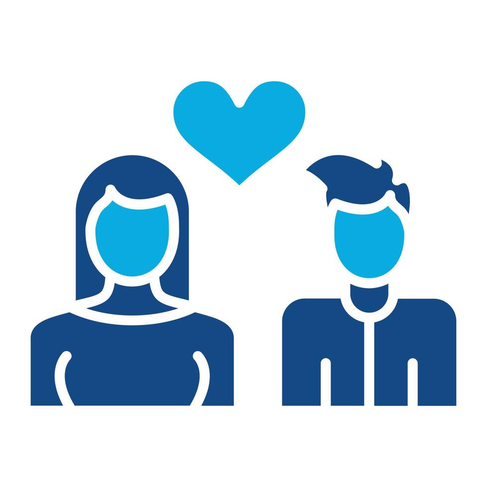 Proposing Glyph Two Color Icon vector