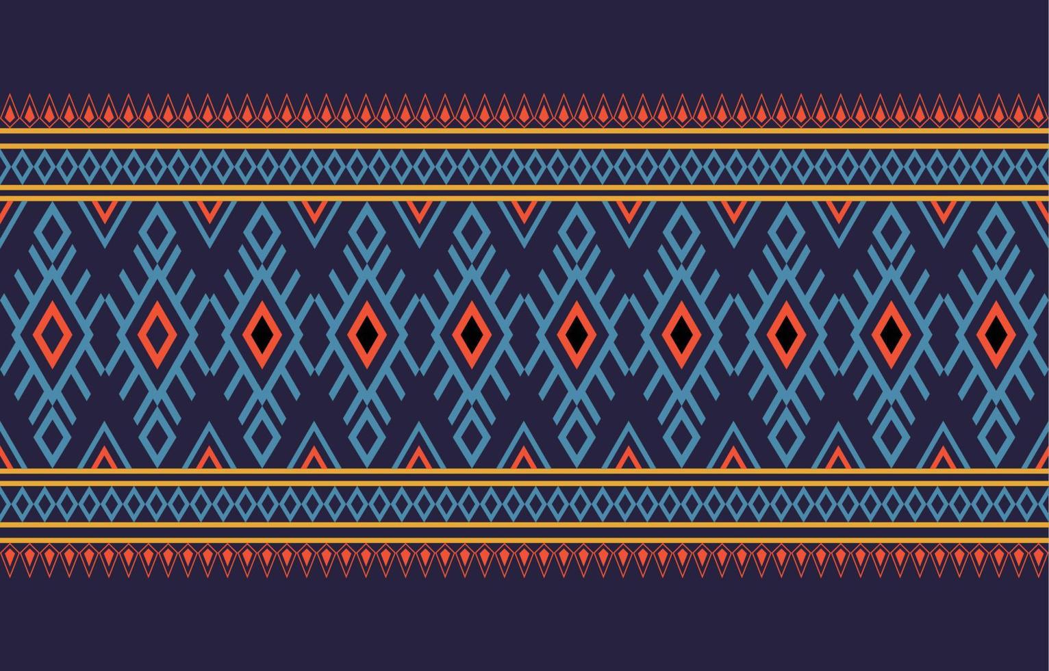 Native pattern design. This is a native pattern traditional geometric. Designed for the textile industry, background, carpet, wallpaper, clothing, ethnic fabric, and native pattern abstract. vector