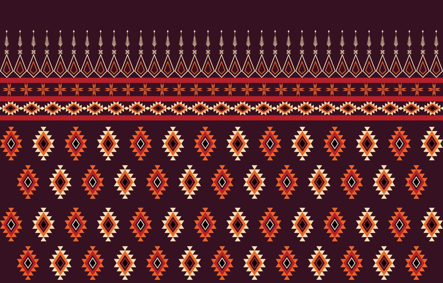 Native pattern design. This is a native pattern traditional geometric. Designed for the textile industry, background, carpet, wallpaper, clothing, ethnic fabric, and native pattern abstract. vector