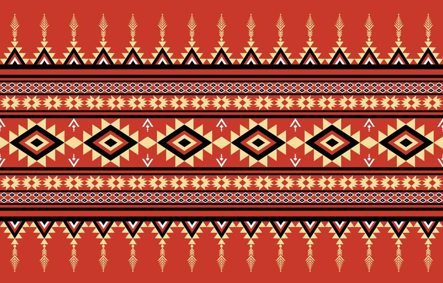 diseño de patrones nativos. este es un patrón nativo geométrico tradicional. diseñado para la industria textil, fondo, moqueta, papel pintado, ropa, tejido étnico y patrón nativo abstracto. vector