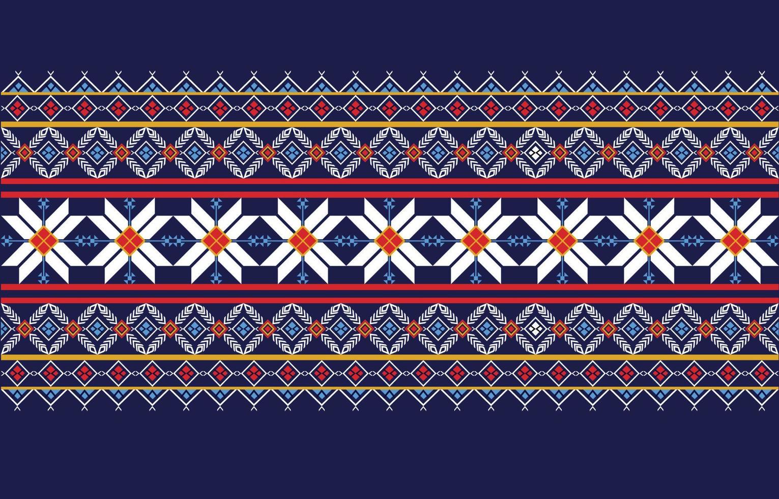 diseño de patrones nativos. este es un patrón geométrico tradicional nativo. diseñado para la industria textil, fondo, moqueta, papel pintado, ropa, tela étnica y patrón nativo abstracto. vector