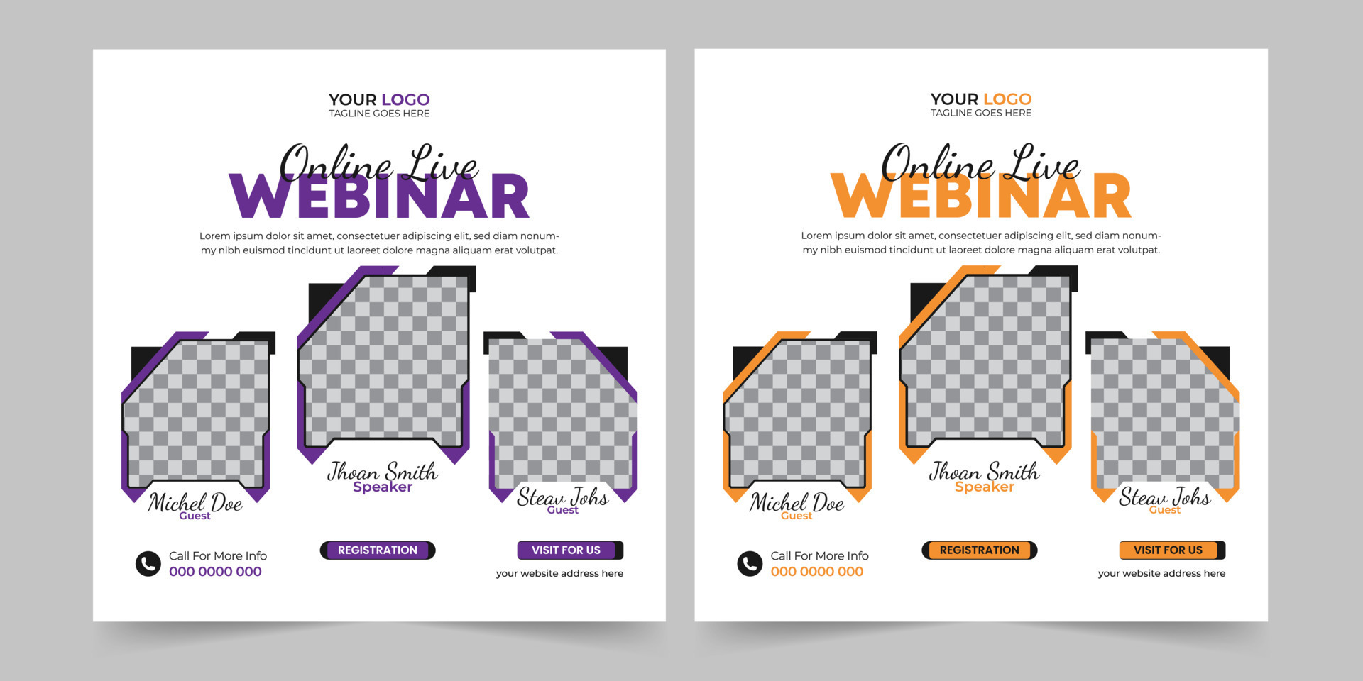 Webinar Banner Vector Art, Icons, and Graphics for Free Download