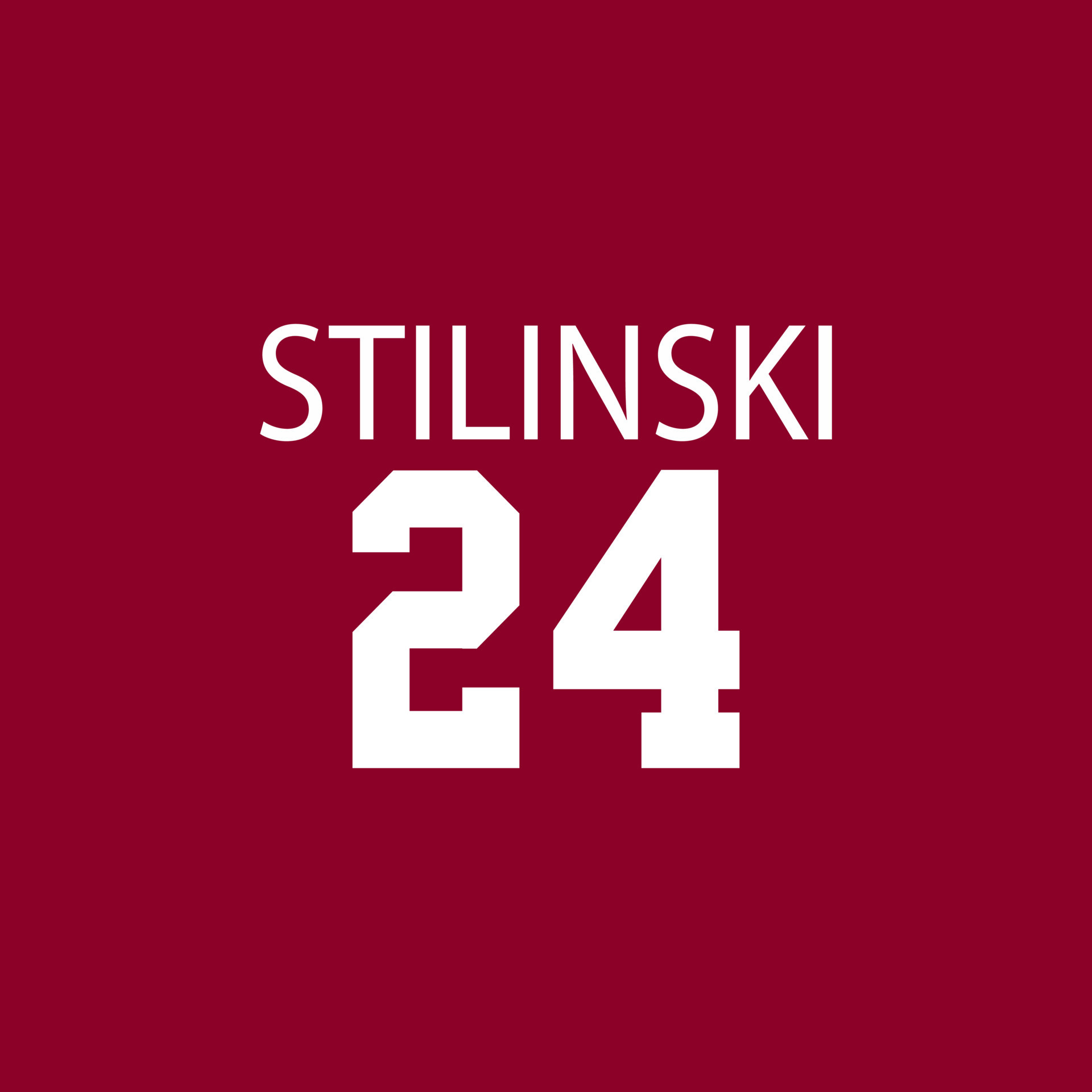 Stilinski 24 t shirt design, sweatshirt. Vector 17615833 Vector Art at ...