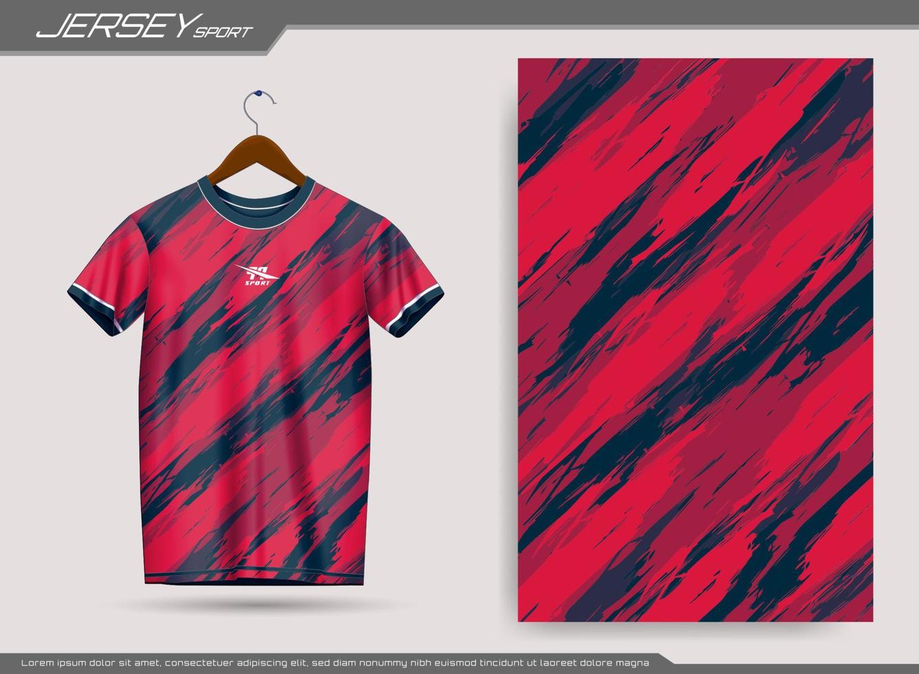 Jersey sports t-shirt. Soccer jersey mockup for soccer club. Suitable for jersey, background, poster, etc. vector