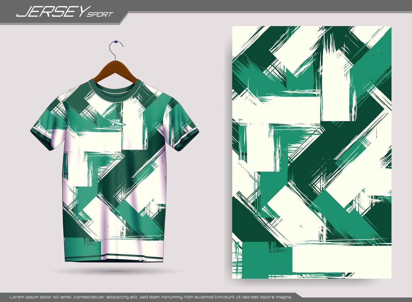 Jersey sports t-shirt. Soccer jersey mockup for soccer club. Suitable for jersey, background, poster, etc. vector