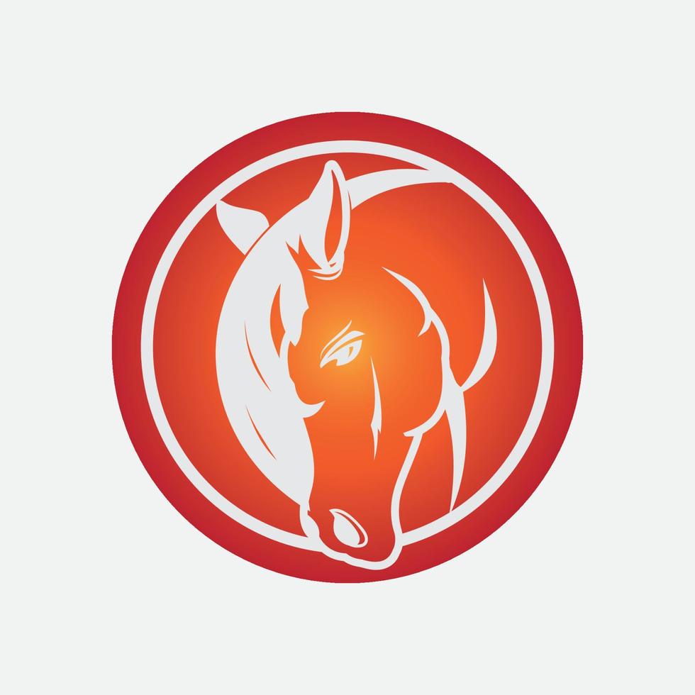 Horse Logo Template Vector icon