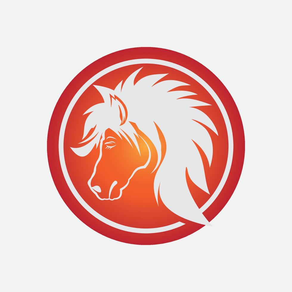 Horse Logo Template Vector icon