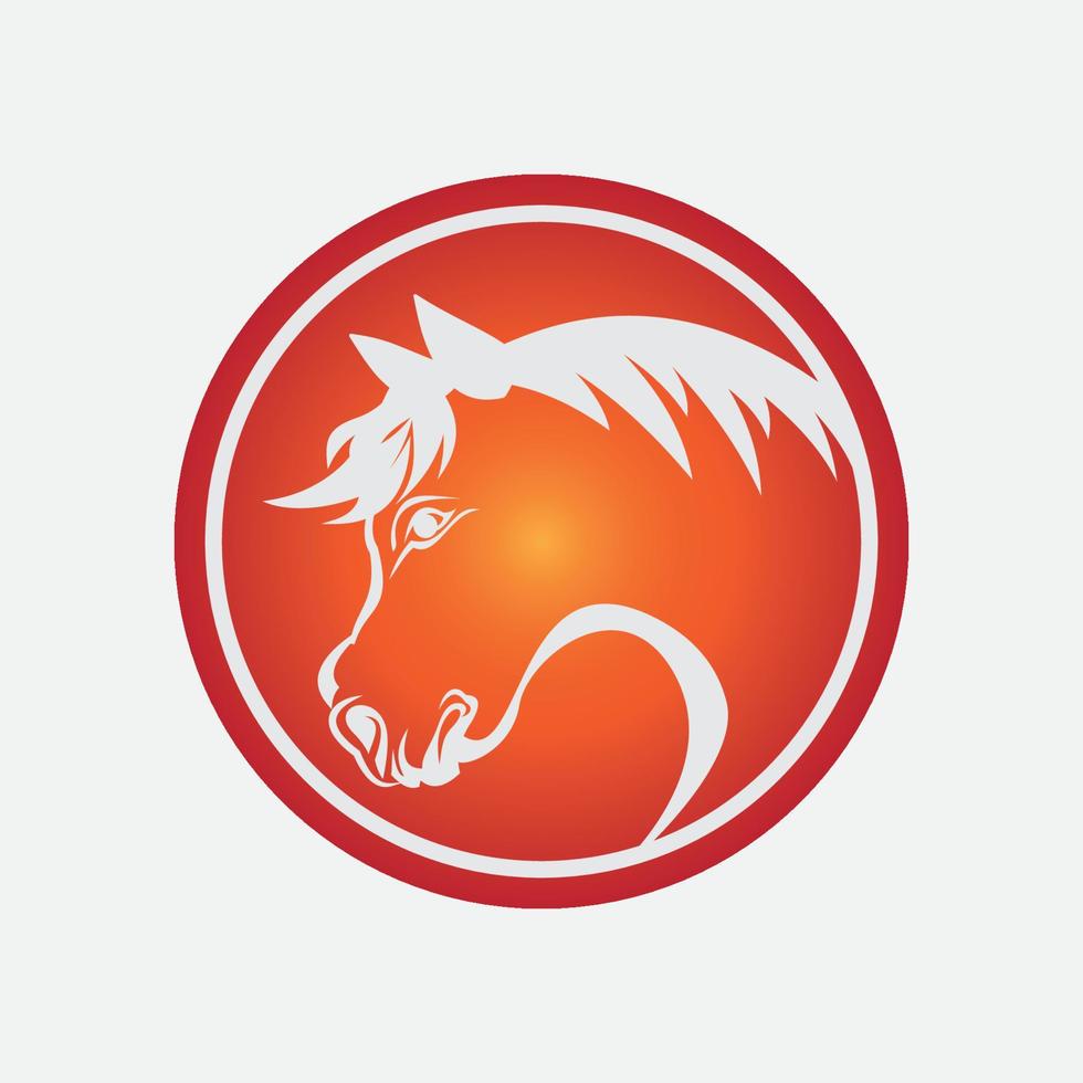 Horse Logo Template Vector icon