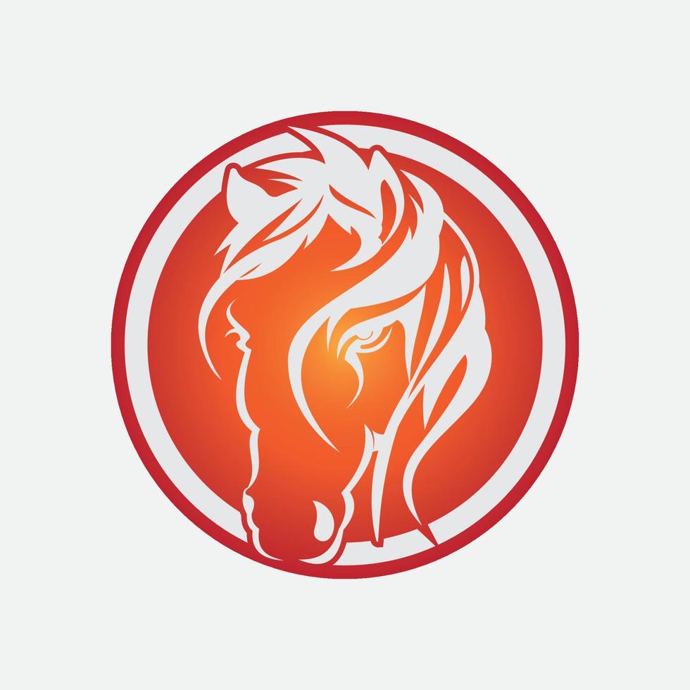 Horse Logo Template Vector icon
