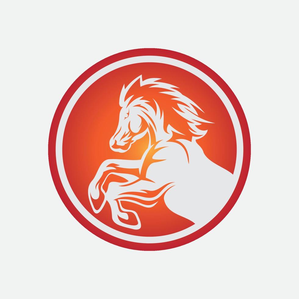 Horse Logo Template Vector icon