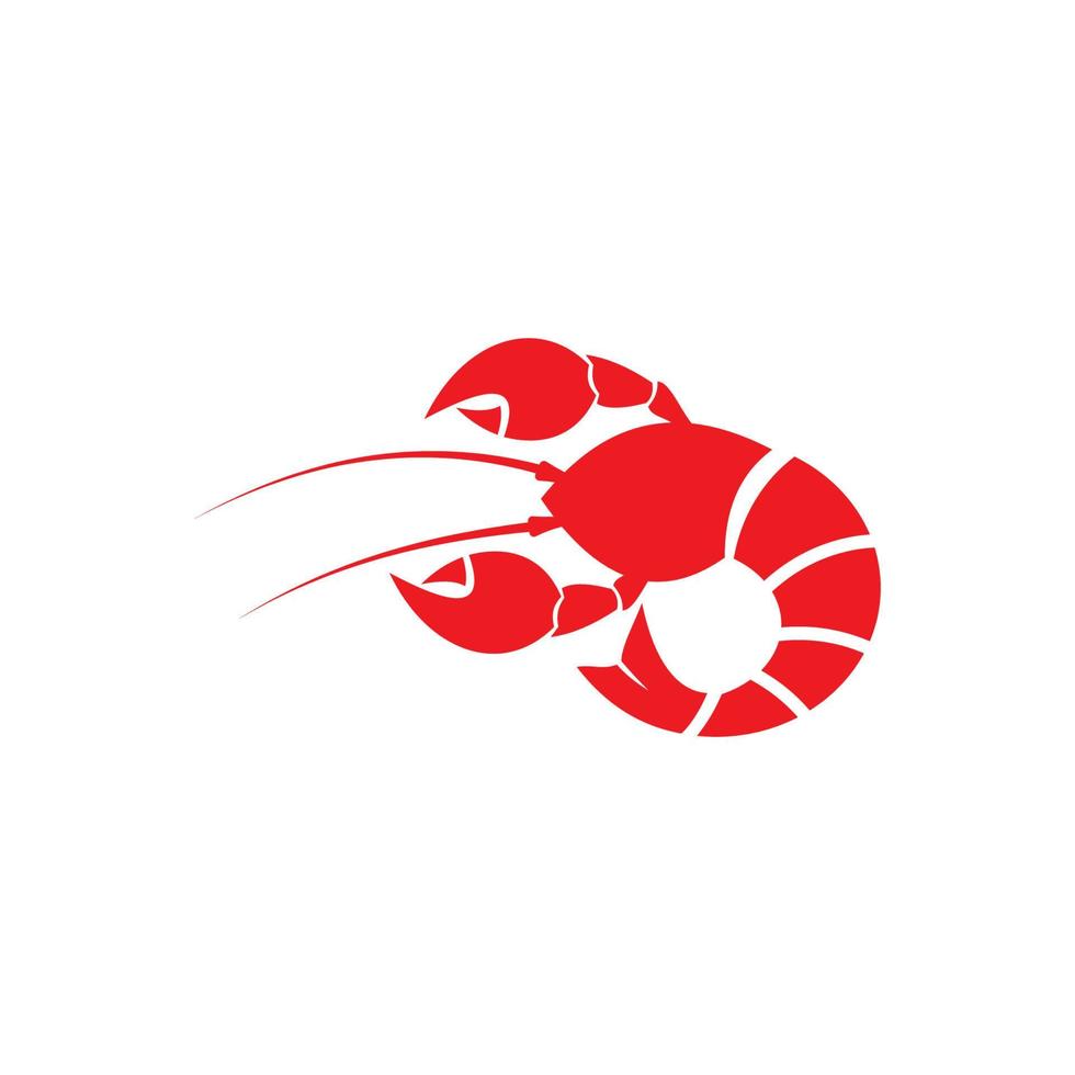 lobster vector illustration design icon